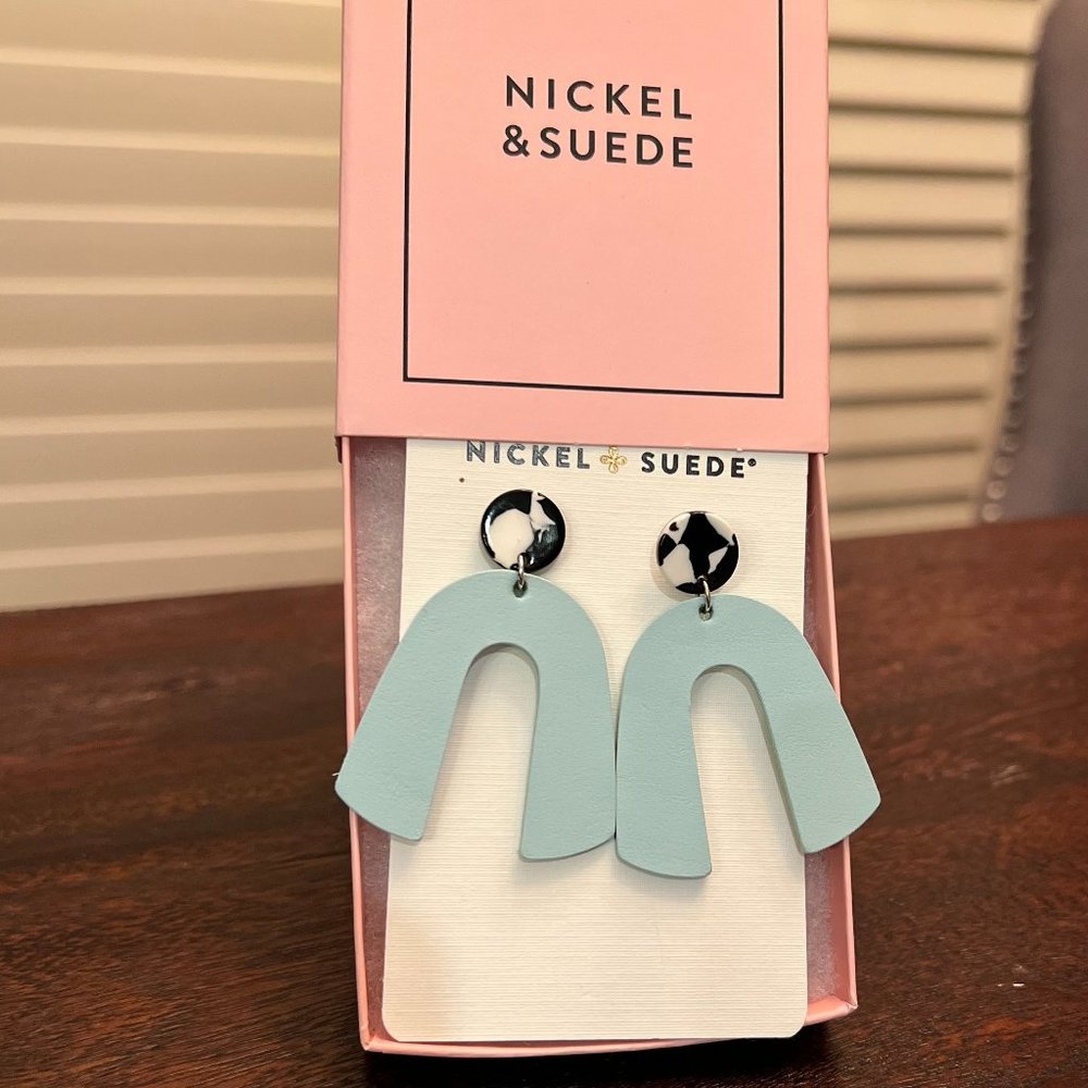 Nickel & Suede - Leather - Mint Beaus - NEW! - BFF Exclusive